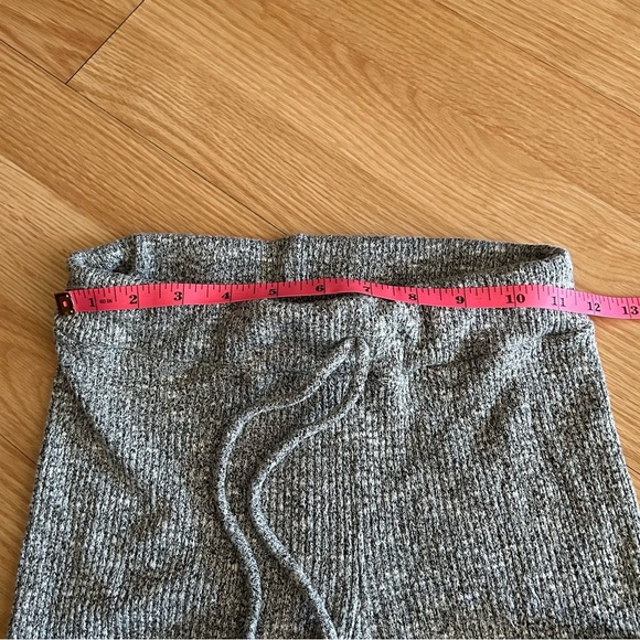 Fashion Nova Gray Ribbed Lounge Wear Set Small - Picture 13 of 16
